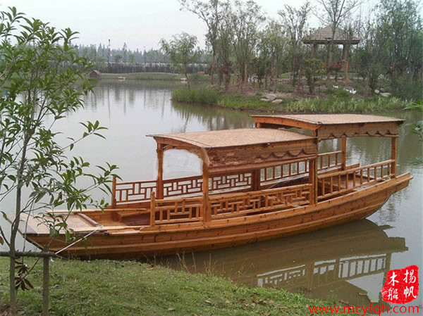 供應(yīng)*看的仿古木船，單亭木船，單蓬木船，高低蓬木船，興化市揚(yáng)帆木船廠