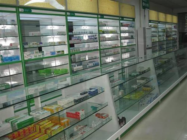 供應(yīng)天津貨架天津木質(zhì)貨架價(jià)格醫(yī)藥貨架藥店木質(zhì)貨架展柜批發(fā)