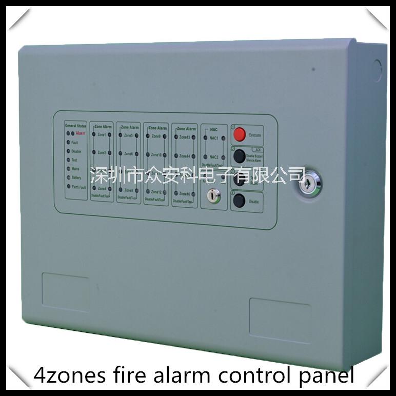 供應(yīng)外銷4區(qū)消防控制面板，4zone panel 火災(zāi)報警器控制器