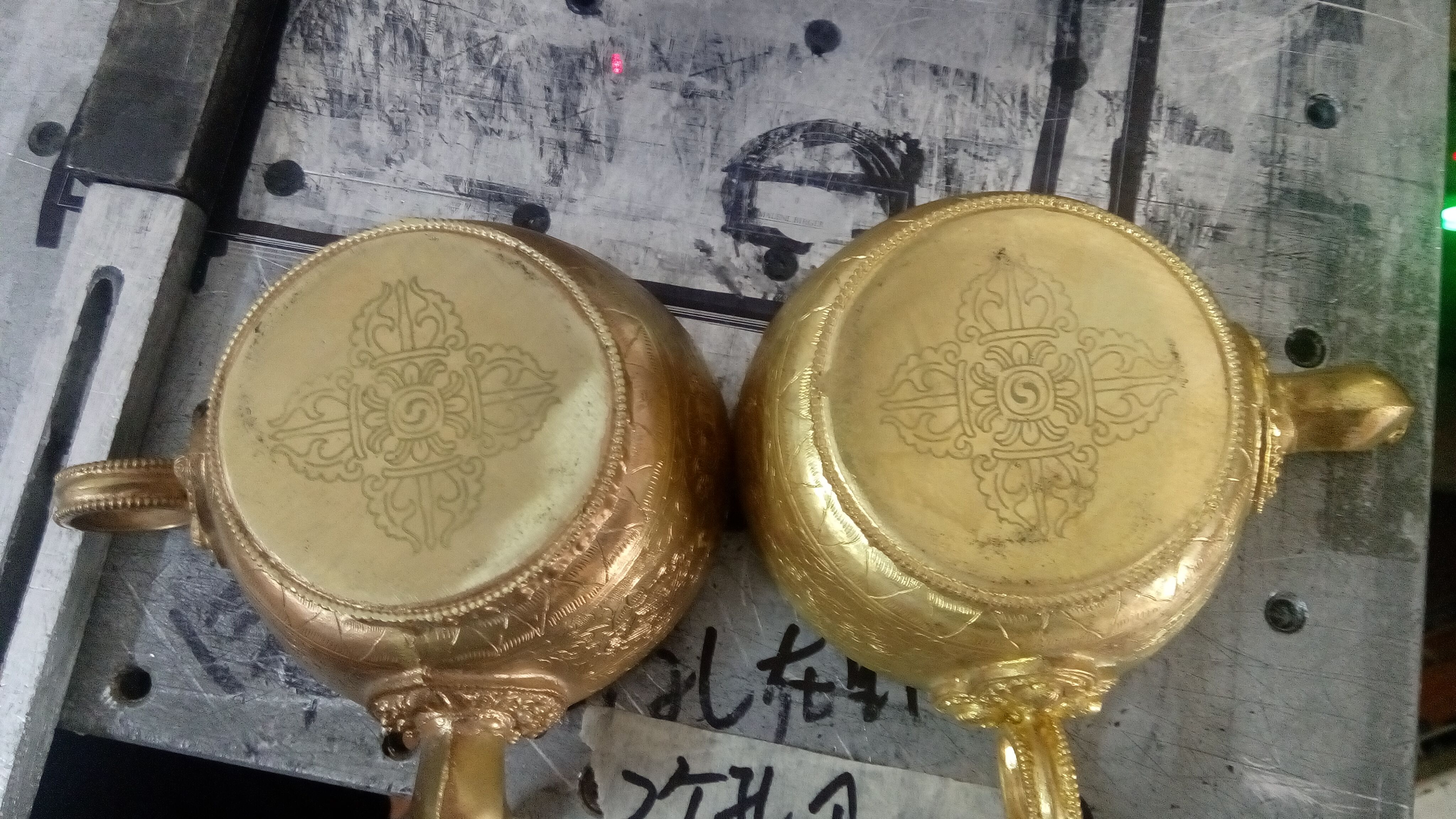 供應(yīng)用于佛教工藝品的佛教用品工藝品圖案激光打標(biāo)雕刻