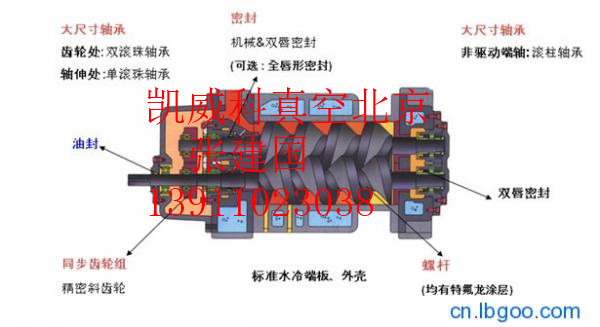 北京，天津供應干式螺桿真空泵