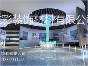 嘉興益彩軟膜天花，無邊框燈箱，透光燈箱膜，金屬膜，張拉膜