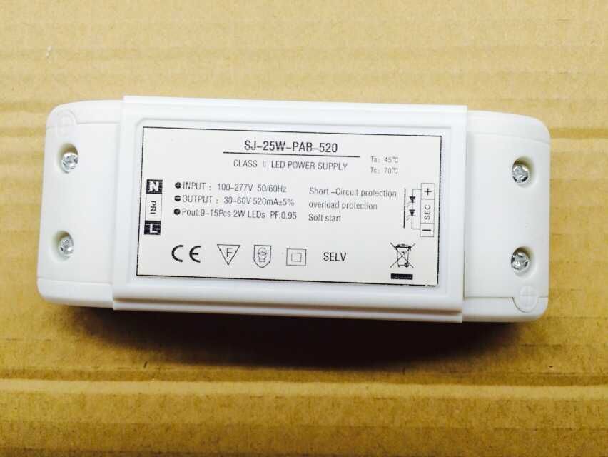 供應(yīng)*歐美市場100-305V筒燈電源