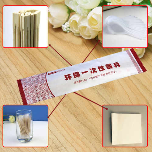供應(yīng)禾之冠?一次性竹制筷子套裝批發(fā)