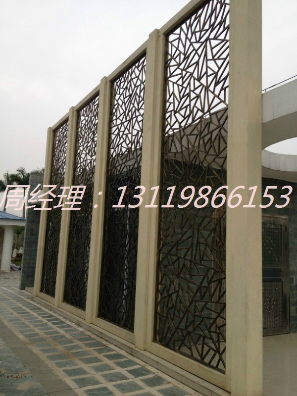 批發(fā)商批發(fā)*拉絲鋁藝隔斷溢升加工生產(chǎn)