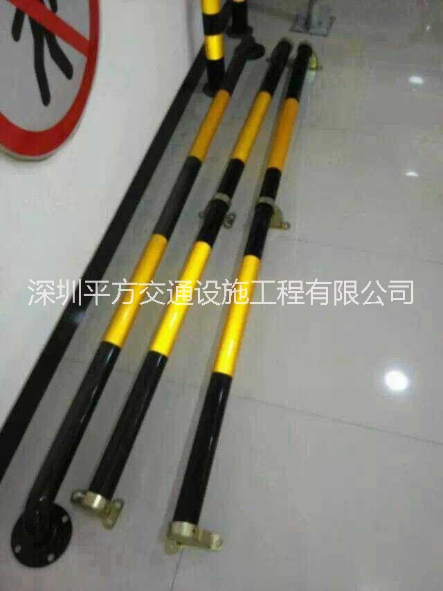 供應(yīng)60管車位擋輪桿廠家 2.0寸擋輪桿