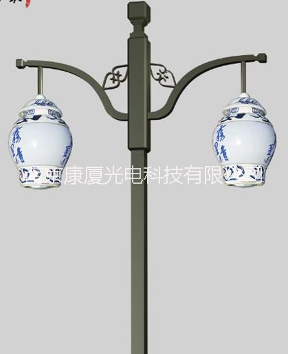 LED青花瓷仿古燈仿古典路燈庭院，南京仿古燈路燈廠家供應(yīng)商