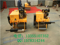 供應(yīng)手扶單輪*壓路機(jī)，也有*動(dòng)力，小巧輕便壓實(shí)力2噸
