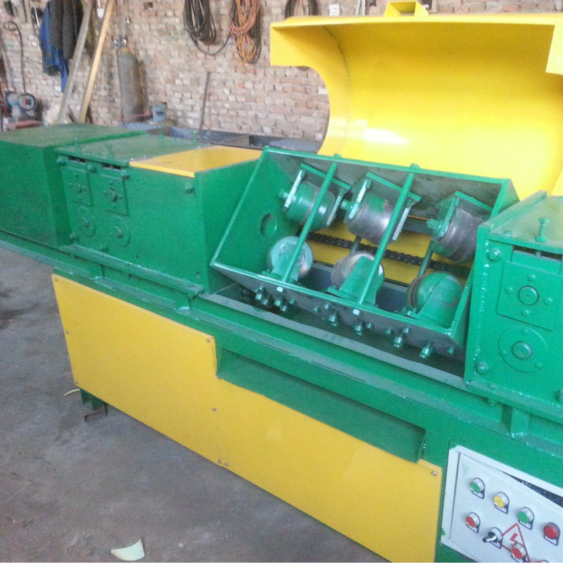 供應(yīng)雙曲線鋼管調(diào)直機 腳手架鋼管調(diào)直除銹刷漆機