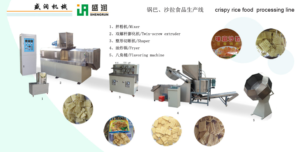供應(yīng)鍋巴生產(chǎn)線、原糧鍋巴生產(chǎn)線