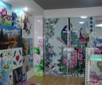 供應(yīng)用于的天津張家口冰晶畫玻璃加工制作批發(fā)