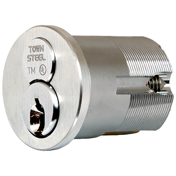 供應TownSteel（城鋼）B級商用鎖芯，美標高安防鎖芯