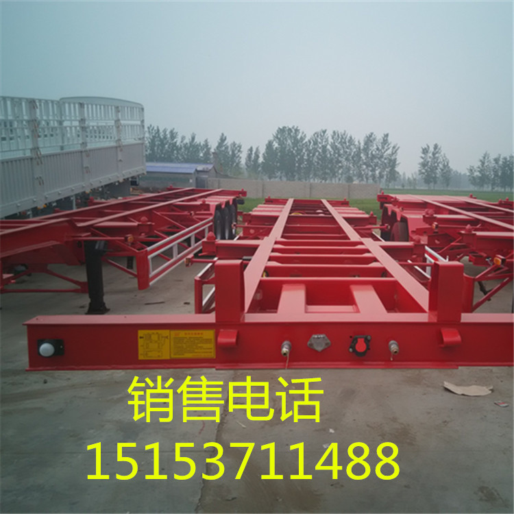 供應(yīng)40英尺骨架半掛車 40英尺骨架半掛車價(jià)格 40英尺骨架半掛車圖片