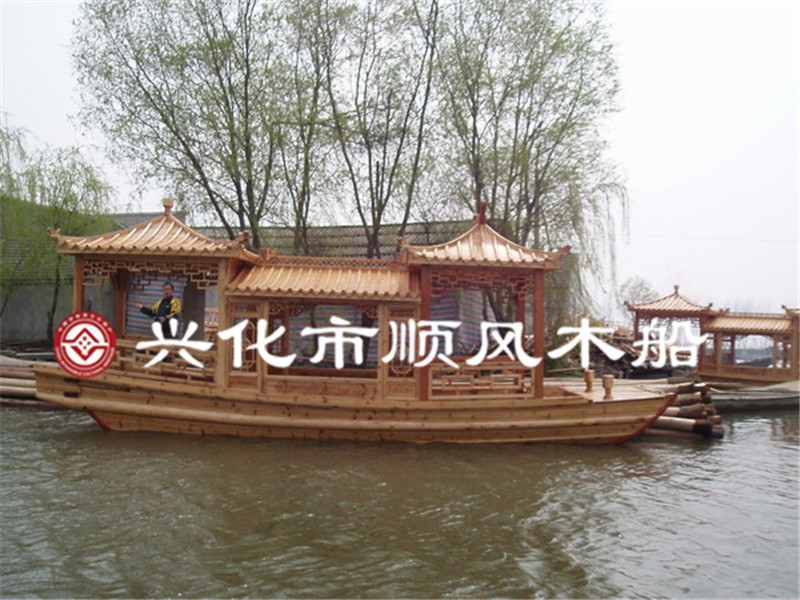 供應用于載客的畫舫船，觀光旅游船，木船，木船廠