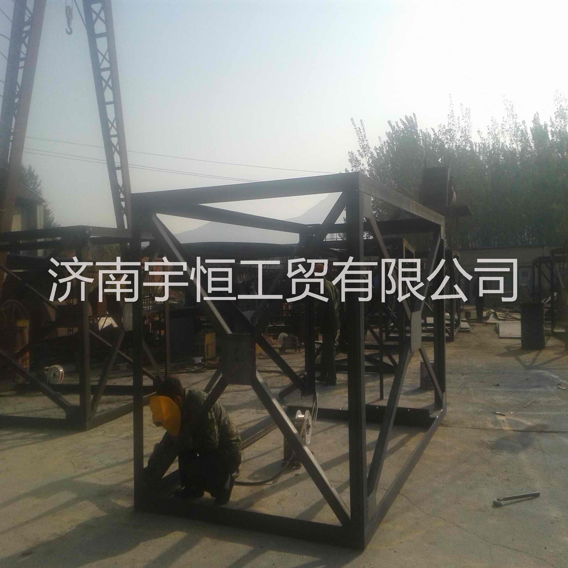 山東箱式安全爬梯基坑梯籠生產(chǎn)廠 橋梁安全爬梯 橋墩安全梯籠價格