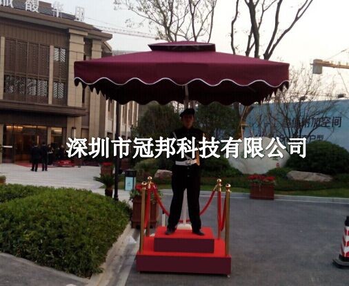 供應(yīng)用于收費(fèi)的天津站臺(tái)崗?fù)?，天津站崗崗?fù)ぃ旖驁?zhí)勤保安亭，天津小區(qū)門(mén)口迎賓崗?fù)?，天津傘崗?fù)?站臺(tái)，天津塘沽崗?fù)ふ緧?，崗?fù)?  title=