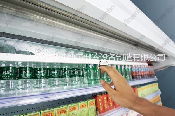 供應(yīng)用于飲料展示柜的風(fēng)幕柜 超市開放式飲料風(fēng)幕柜