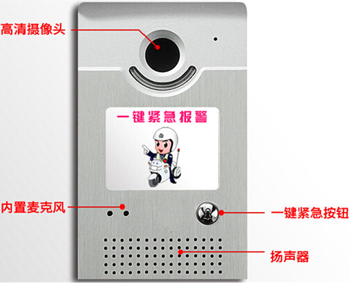 供應(yīng)用于的視頻對講一體機(jī) 一鍵視頻報(bào)警器