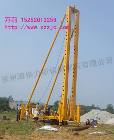 供應9米夯擴樁機，灰土擠密打樁機