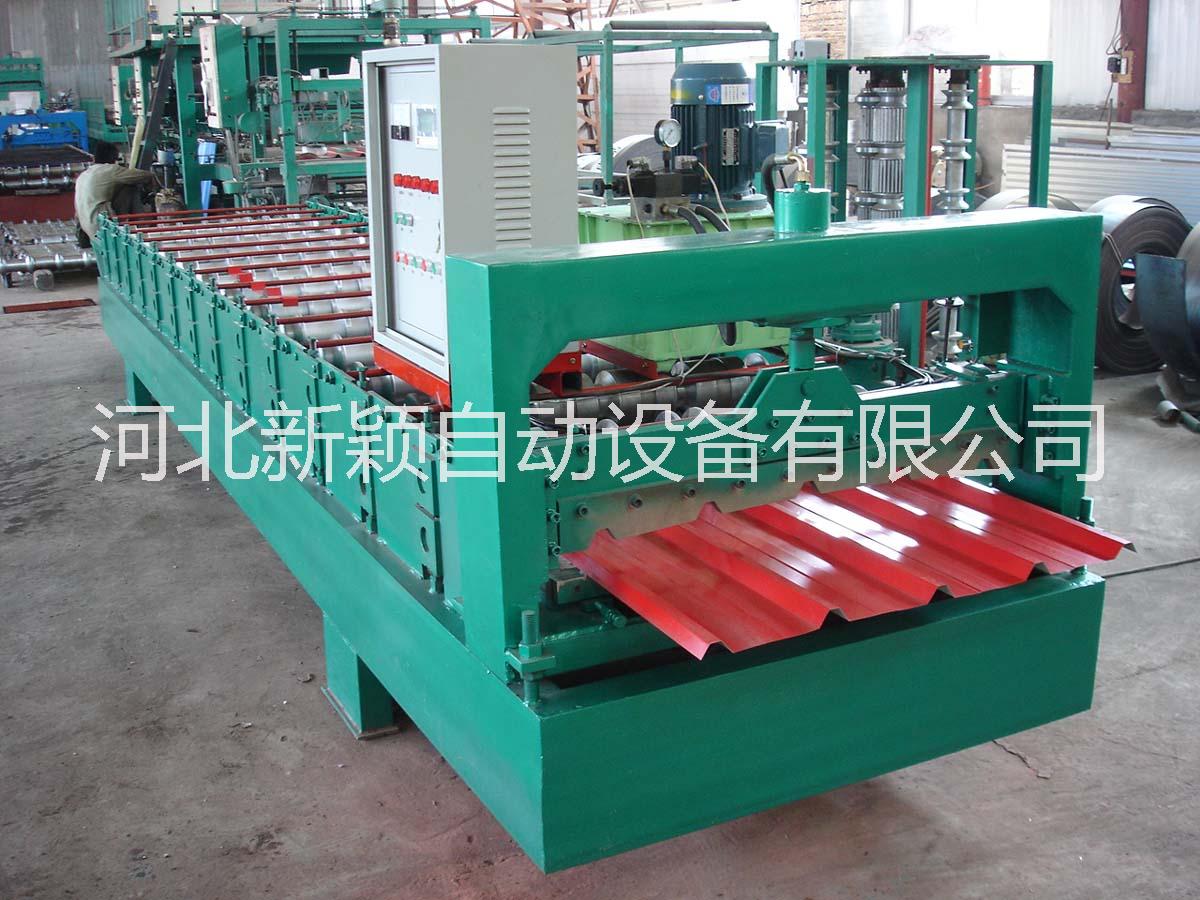 供應(yīng)河北壓瓦機廠家，彩鋼板價格，840壓瓦機廠家直銷價格，840琉璃瓦成型機，山東840壓瓦機廠家直銷價格