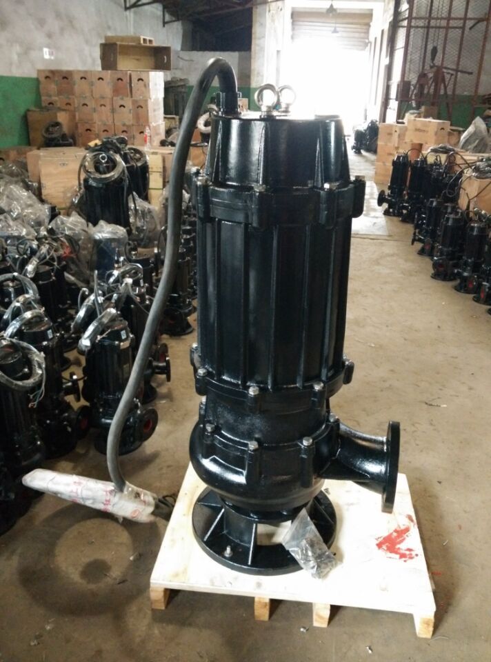 供應污水污物潛水電泵 排污泥提升水泵功率0.75KW 流量7噸每小時潛水泵