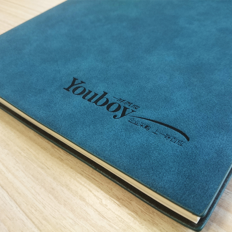 供應用于記錄的一呼百應企業(yè)文化 真皮羊皮筆記本