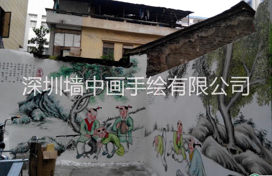 供應(yīng)中國夢文化墻彩繪弘揚(yáng)中國文化,實(shí)現(xiàn)中國夢想,深圳手繪墻