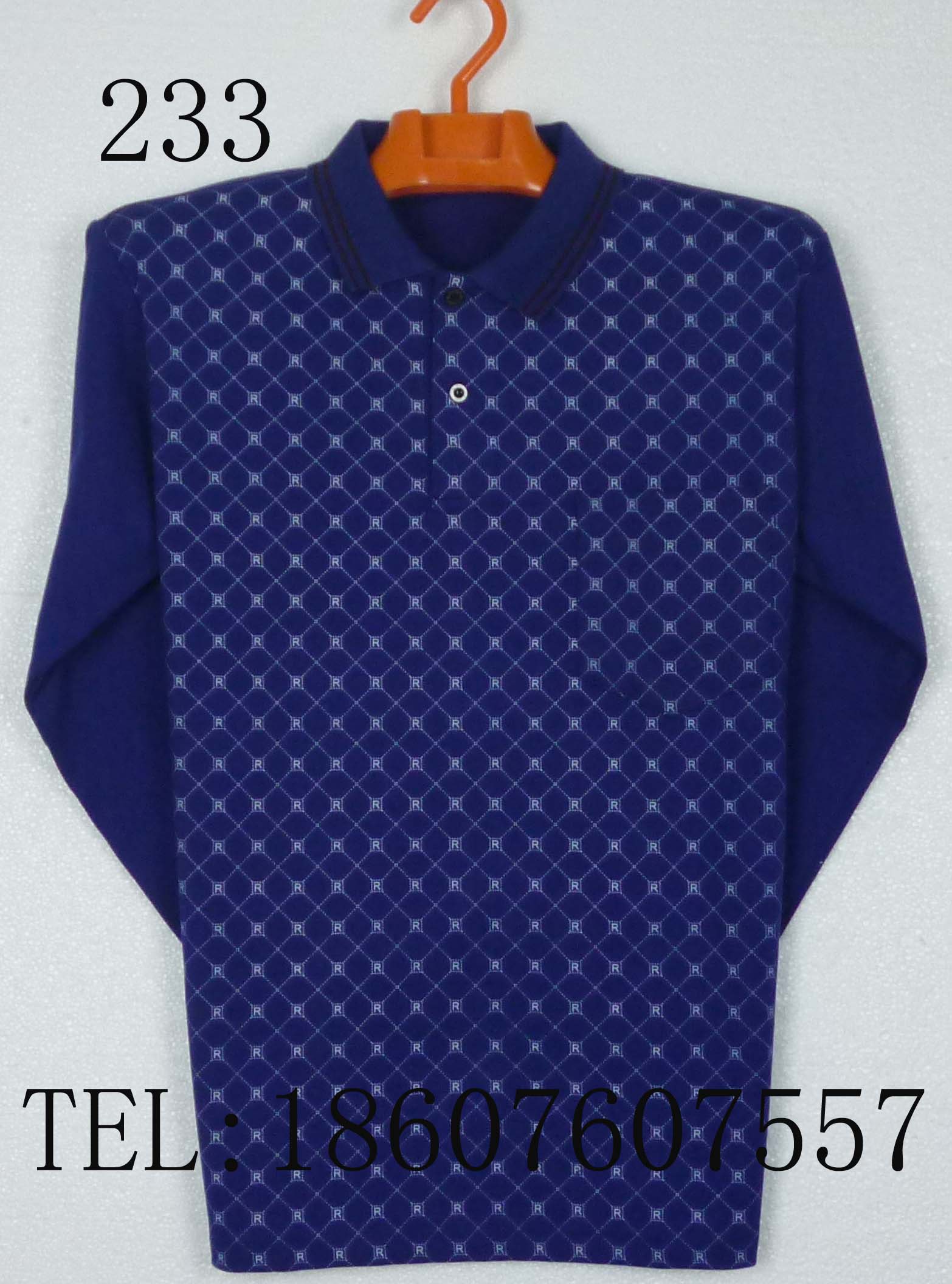 供應(yīng)商務(wù)男裝 現(xiàn)貨男式長袖純棉T恤廠家大量現(xiàn)貨常年不間斷供貨