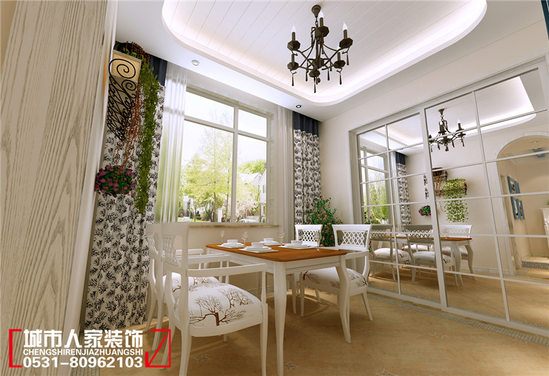 供應(yīng)用于的【濟南城市人家】洄龍小區(qū)清新藍白調(diào)，地中海風時尚雅居