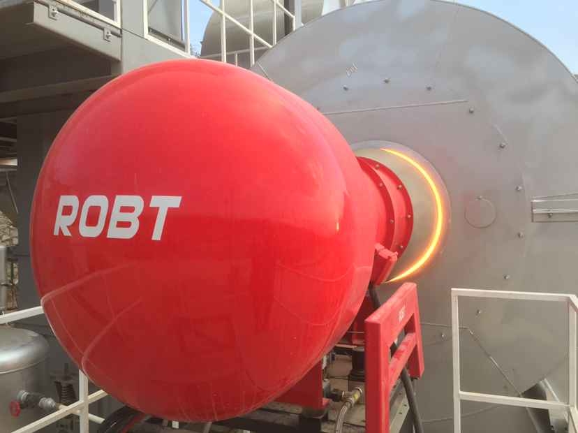 供應(yīng)用于瀝青攪拌站的3000型歐保燃燒器