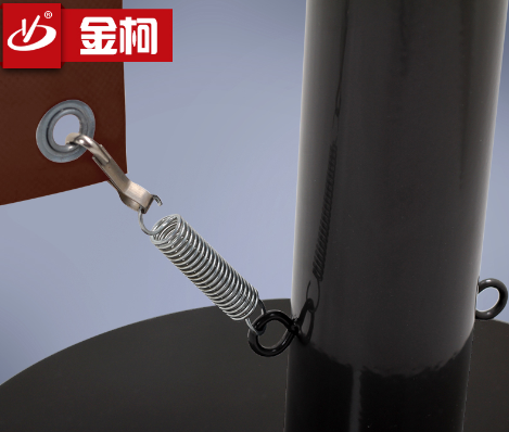 直銷金柯黑色廣告布欄桿座 宣傳廣告圍欄 露天屏風(fēng)式一米線可定做畫面