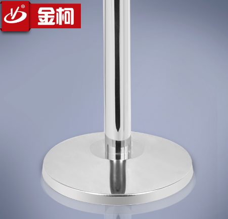 供應金柯雙節(jié)不銹鋼安全欄 車站欄桿座 大堂排隊一米線 可定做拉帶內(nèi)容禮賓欄