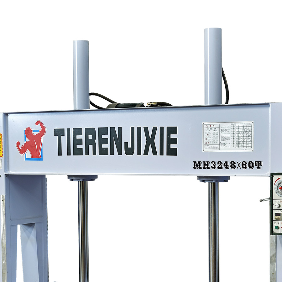 60T 1米冷壓機批發(fā)廠家 全自動機械液壓冷壓機 木工機械自動冷壓價格 鐵人木工機械液壓冷壓機廠商