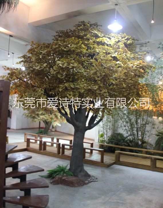 供應(yīng)仿真銀杏樹(shù)假綠色銀杏樹(shù)單支銀杏葉綠化墻廠家批發(fā)
