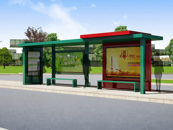 供應不銹鋼候車亭 廣西候車廳廠家直銷 候車亭廣告滾動燈箱