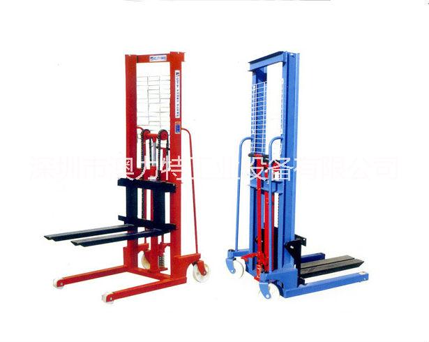 供應(yīng)深圳半電動(dòng)托盤堆垛車，電升堆高叉車