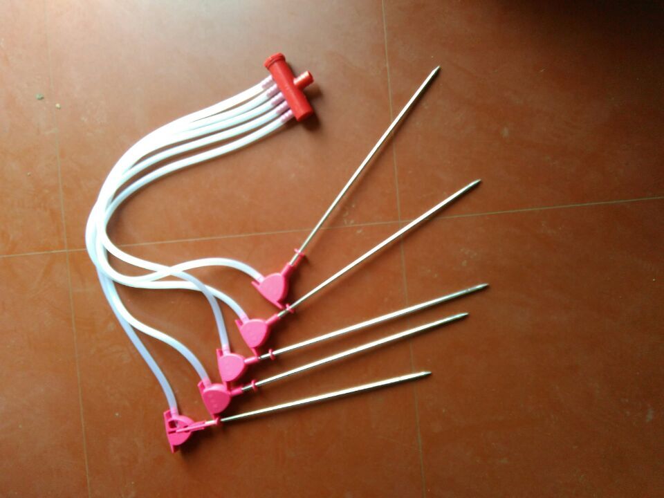 食用菌菌棒自動(dòng)注水針 香菇平菇木耳菌袋補(bǔ)水 合金注水器 牛筋管