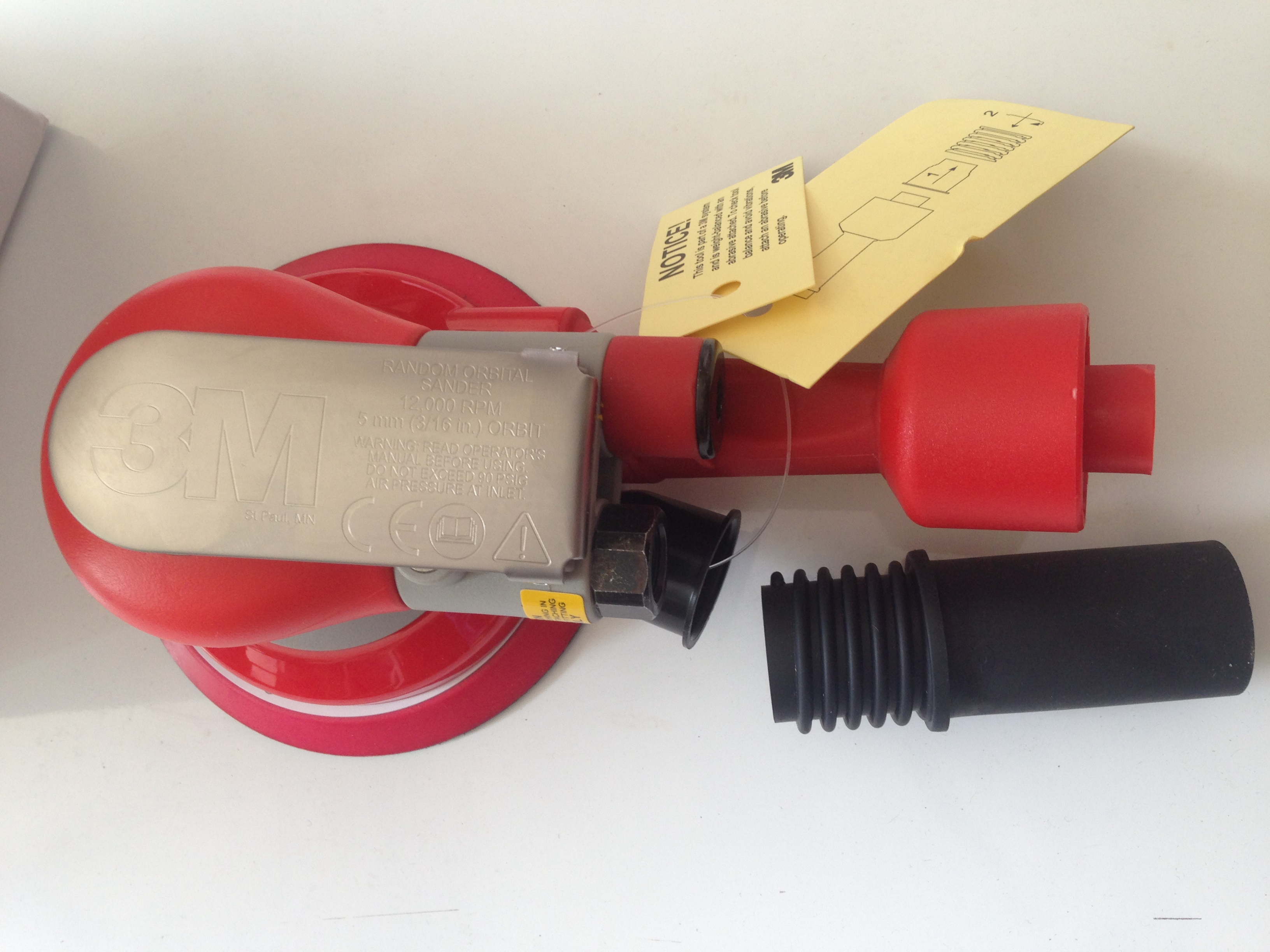 供應(yīng)正品3M20319吸塵打磨機(jī)氣動(dòng)，5寸吸塵背絨打磨機(jī)，砂紙磨灰機(jī)