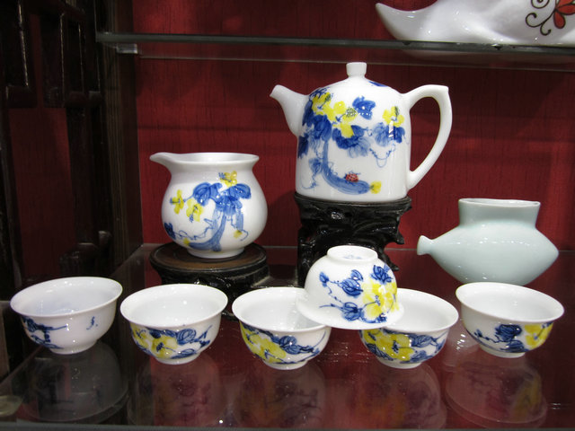 供應(yīng)*手繪陶瓷茶具套裝 陶瓷茶具