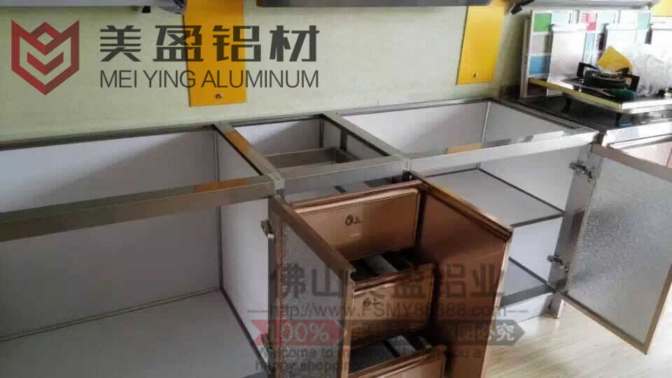 陶瓷合金柜體價(jià)格質(zhì)量可靠美盈鋁材環(huán)保鋁合金櫥柜*佛山美盈鋁材