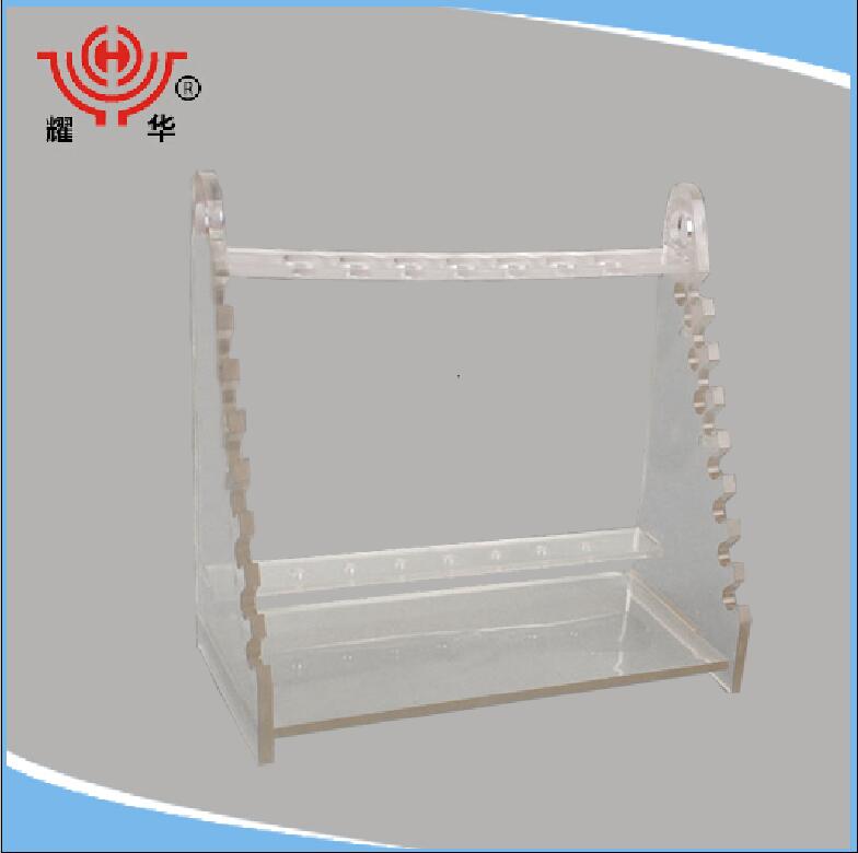 供應(yīng)廠家直銷有機(jī)玻璃梯形移液管架，科學(xué)實驗室儀器 可定制