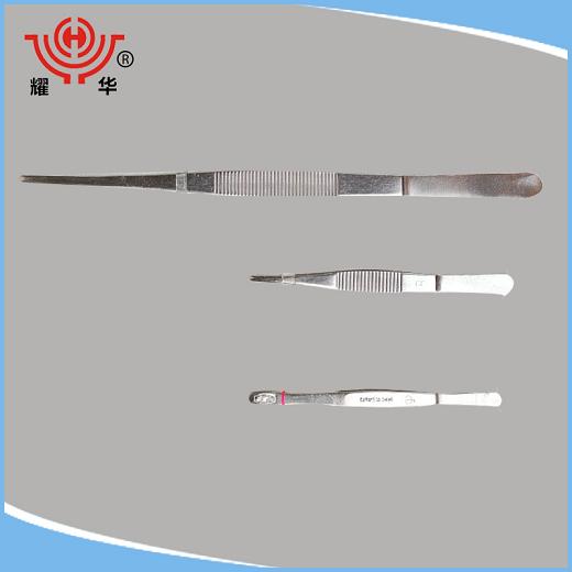 供應(yīng)實(shí)驗(yàn)室不銹鋼鑷子25cm，大量銷售實(shí)驗(yàn)室用不銹鋼鑷子25cm  廠家直銷  *惠 可定制