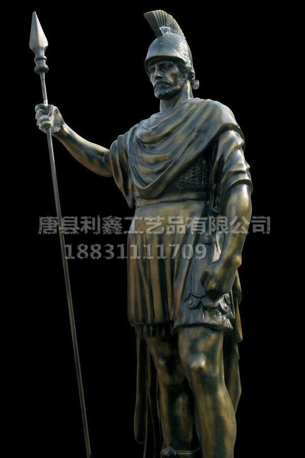 供應(yīng)人物雕塑歐式人物玻璃鋼雕塑  經(jīng)典武士玻璃鋼雕塑  博物館展廳主題雕塑