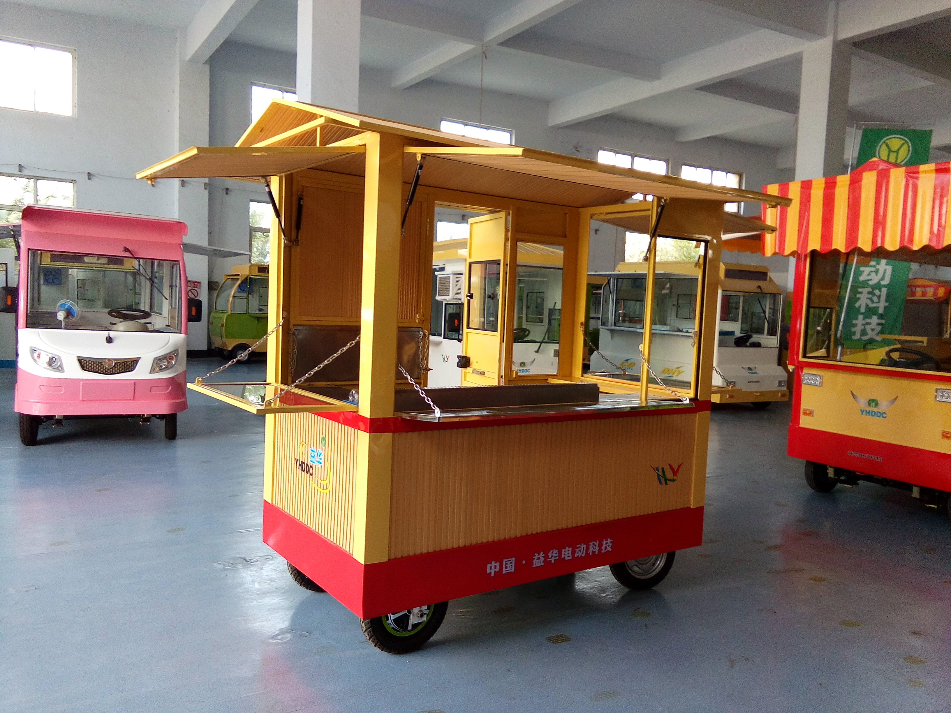 供應(yīng)封閉式手推兩用餐車