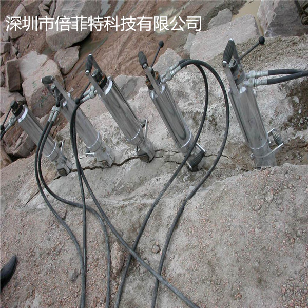 供應石灰石分裂劈裂機，土石方巖石破碎選劈裂機，采石場巖石分裂*分裂機，巖石靜爆機