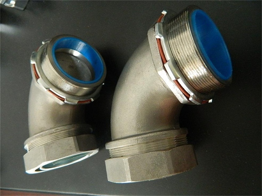 福萊通廠家定做304不銹鋼彎頭 金屬軟管接頭