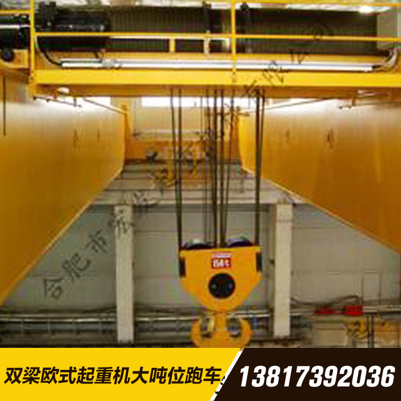 供應(yīng)雙梁歐式起重機(jī)大噸位跑車 雙梁起重機(jī)廠家批發(fā)