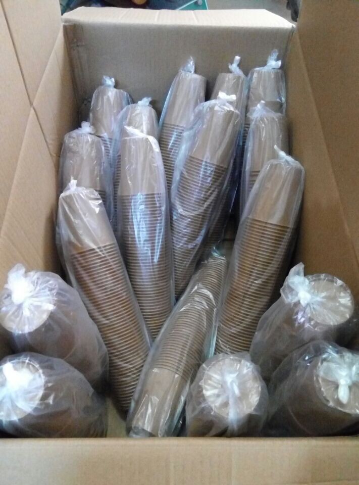 供應(yīng)本色牛皮紙杯、一次性牛皮紙杯，