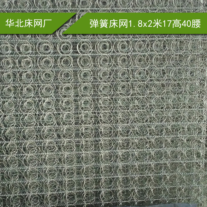 廠家直銷 彈簧床網(wǎng)1.8*2米17高40腰 彈簧網(wǎng)批發(fā)