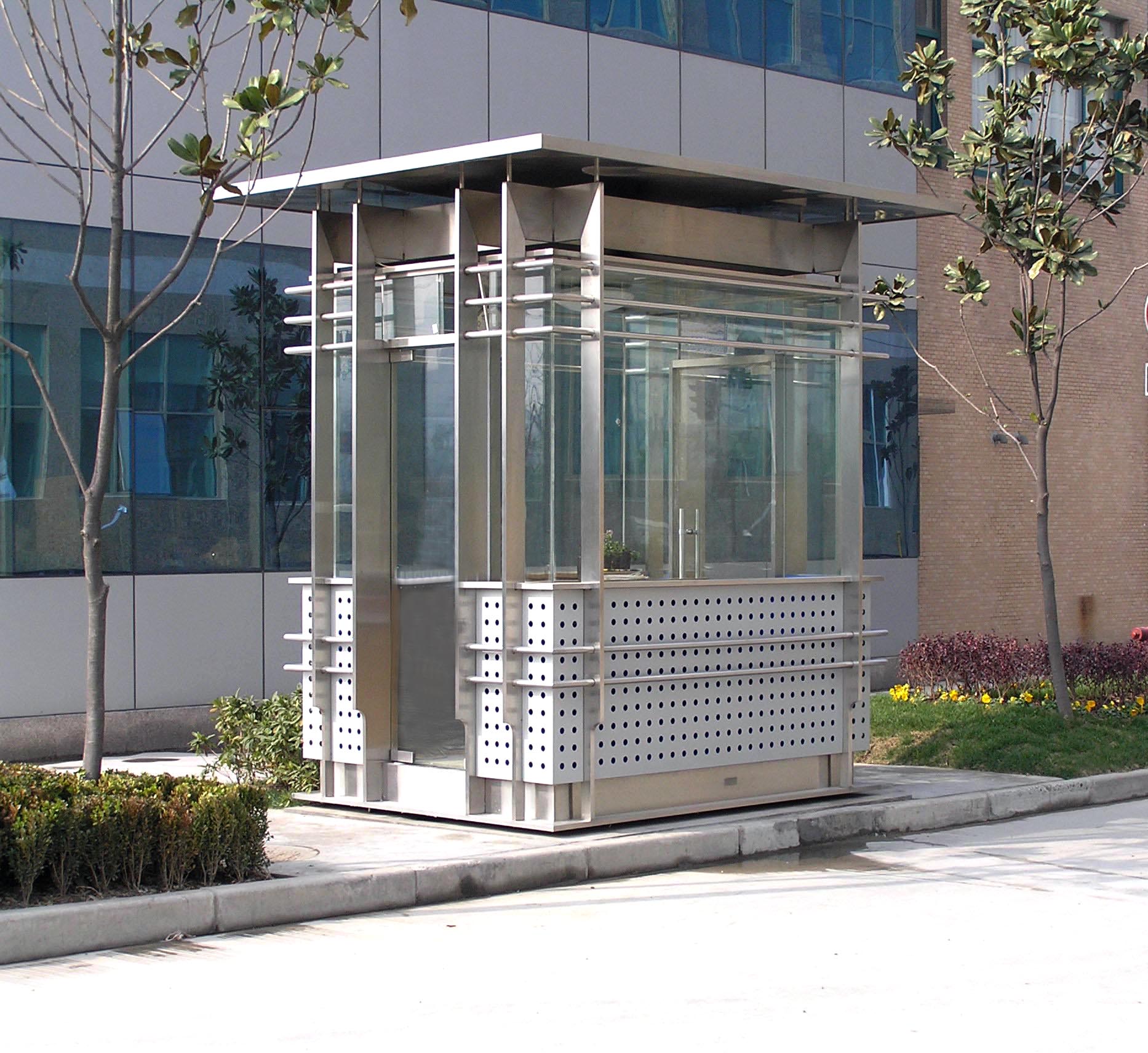 不銹鋼收費崗亭/賽帝建筑供/城管崗亭/不銹鋼收費崗亭